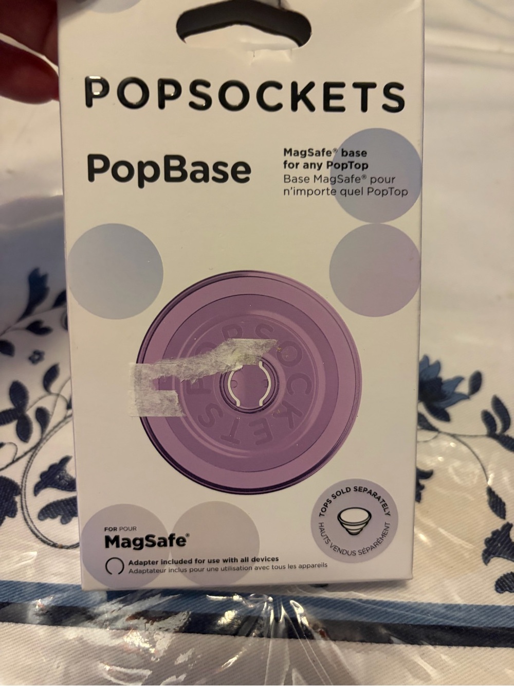 New Popsocket Purple pop grip q